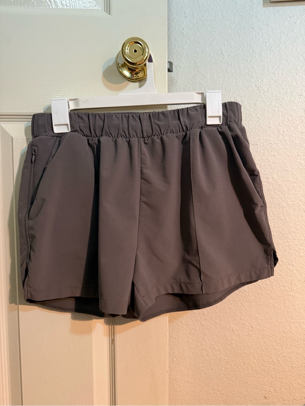 Zella Women's Athletic Shorts - Charcoal Gray